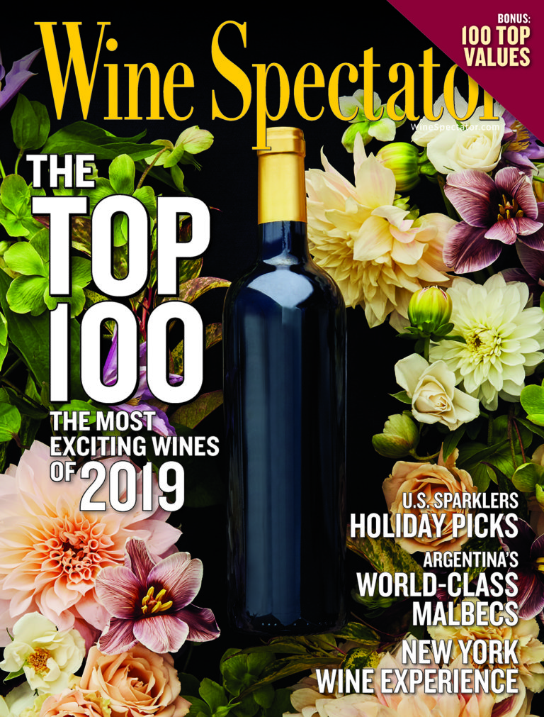 Wine Spectator Top 100 Issue Cover 2019 Aubert Wines